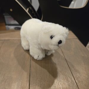 White Plush Polar Bear Toy